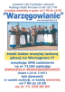 Na zdjeciu znajduje się plakat "Warzęgowianie"