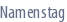 Namenstag